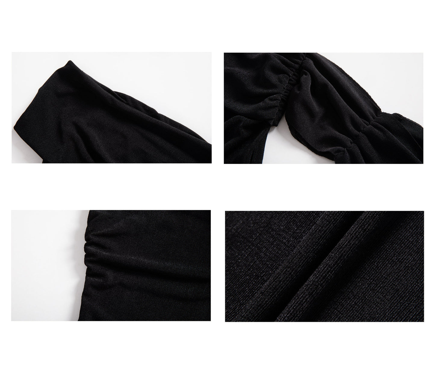 One-shoulder Wrap Top with Chic Asymmetrical Design