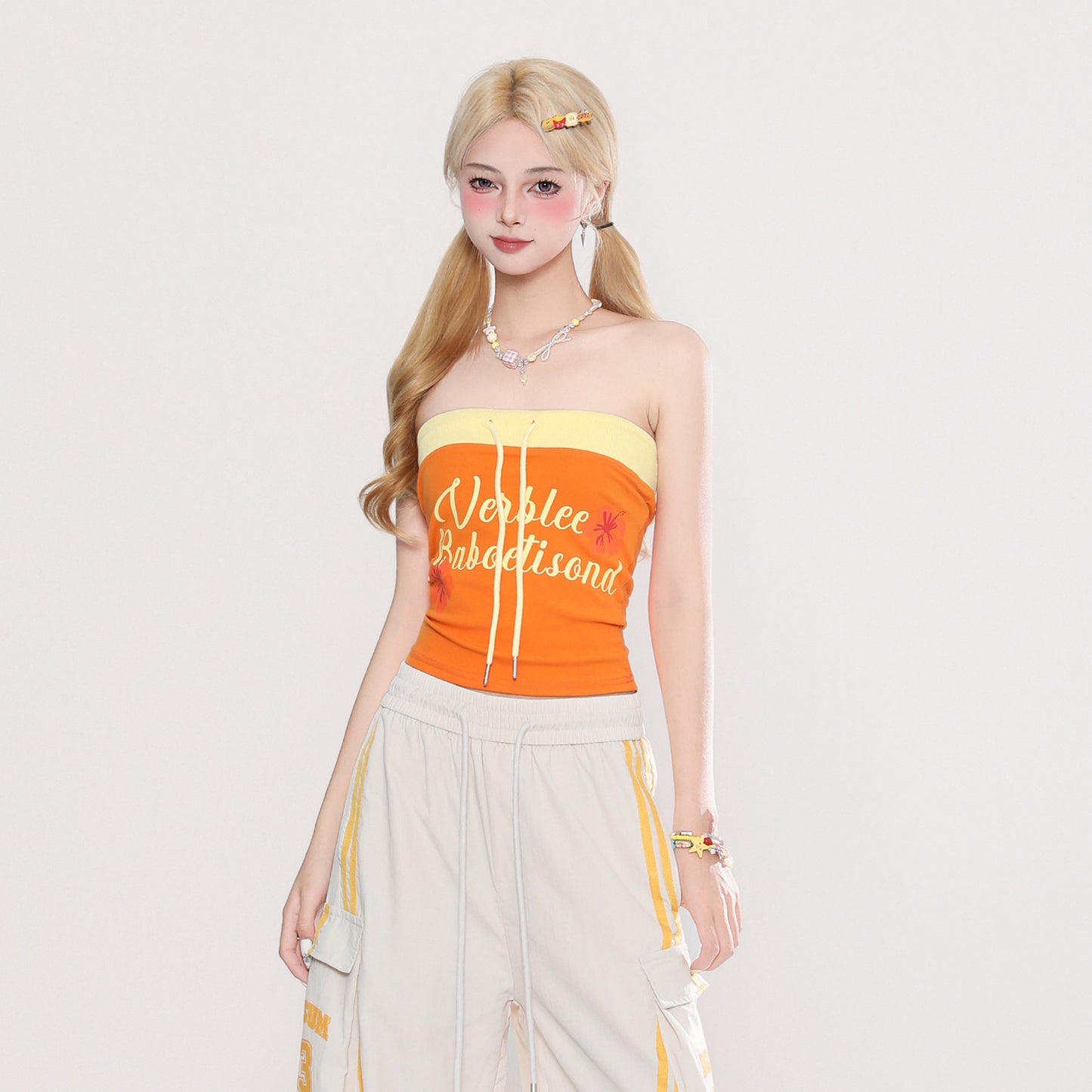 Y2K Tube Top + Puffy Skirt Set | Sweet & Spicy Girl Outfit