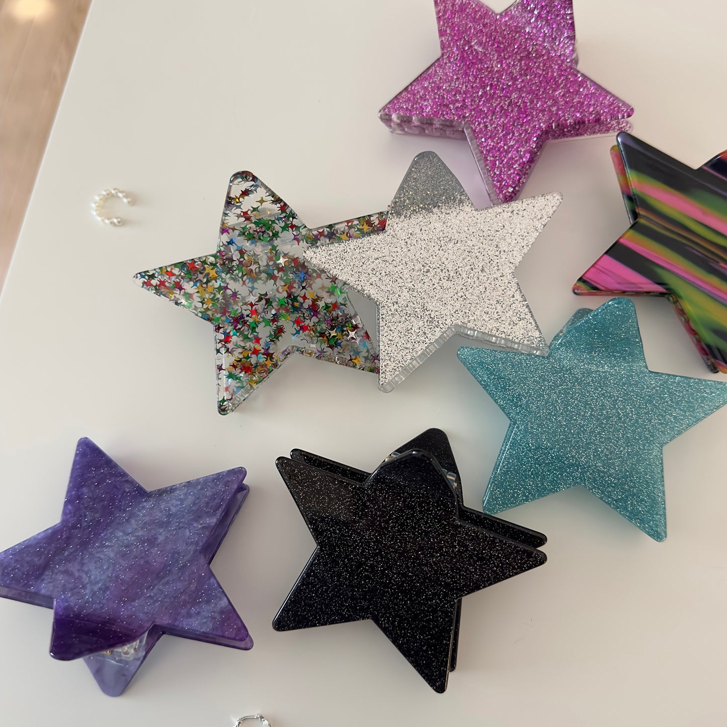 Y2K Star-Shaped Hair Claw Clip – Sweet & Bold