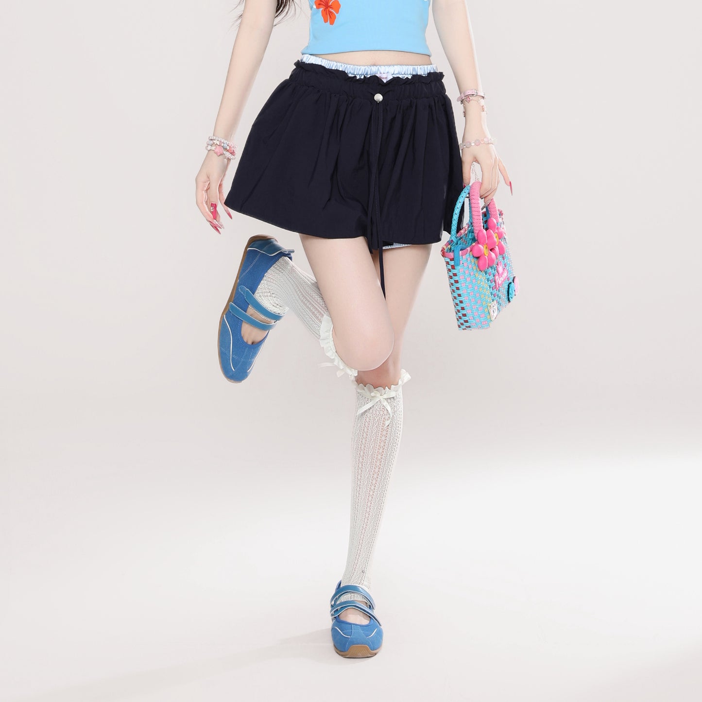 Y2K Tube Top + Puffy Skirt Set | Sweet & Spicy Girl Outfit