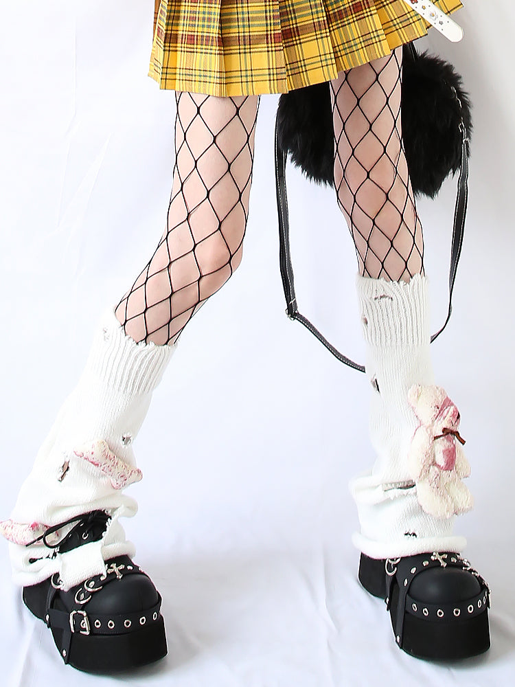 Y2K Dark Patent Leather Platform Shoes